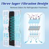 4 Pack FRGPAAF2 Air Filter, Refrigerator Air Filter Compatible with