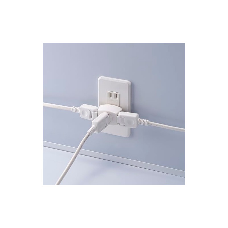 Elpa EDLP Triple Tap, 3 Ports, LP-A1530(W)