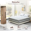 Naruchu Full Size Mattress, 12 Inch Memory Foam, Independent Spring,