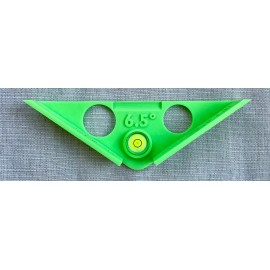 Bally Pinball Level and Rebuild Tool- FLIPPER ALIGN PRO - SOLID STATE 6.5°- Neon Green