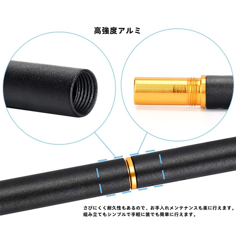 ALJ Lantern Stand, Lantern Pole, Lantern Hanger, Screw-in Type, Clamp