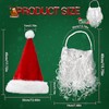 Santa Hat and Beard for Adults | Santa Cosplay Hat