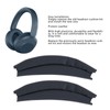 2Pcs Replacement Headband Cover for WH-XB910N, Protein Leather High Elasticity