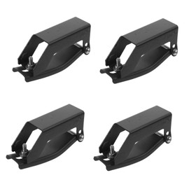 ULTECHNOVO 4Pcs Heavy Duty Roof Rack Clips for Car Luggage Fit Mounting Brackets Durable Construction for Secure Roof Cargo Carrier Accessories