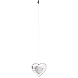 Woodstock Chimes Rainbow Makers Shimmers Suncatcher, Heart