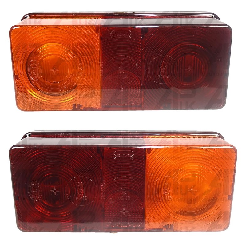 APUK LH RH Rear Tail Lights Replacement for Case International