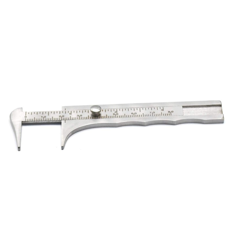 Precise Canada Handy Sliding Gauge Stainless_Steel Vernier Caliper Mini Pocket