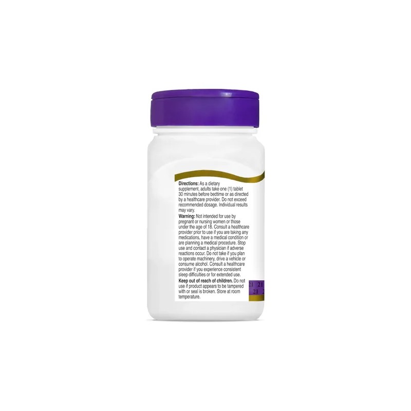 21st Century Melatonina 10 Mg Liberación Prolongada 120