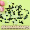 TOAOB 70pcs Plastic Safety Eyes 10mm Colorful Craft Eyes Small