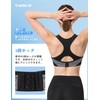 Yvette Sports Bra, No-bounce, Firm Support, Hook-and-Eye Back Closure, Y-Back,
