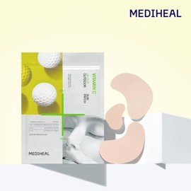 Mediheal Vitamin C UV Cut Outdoor Golf Sun Patch 4 Sheets [Triple Protection] / 메디힐 비타민씨 유브이 컷 아웃도어 골프 선 패치 4매 [트리플 프로텍션]