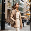 Large Trendy Designer Hobo Tote Bag for Women, Soft Leather