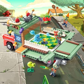 Maikerry 933 PCS PVZ Time Travel Set - Plants Action Figures, Toys for Game Fans, Party & Birthday Gifts for Boys & Girls