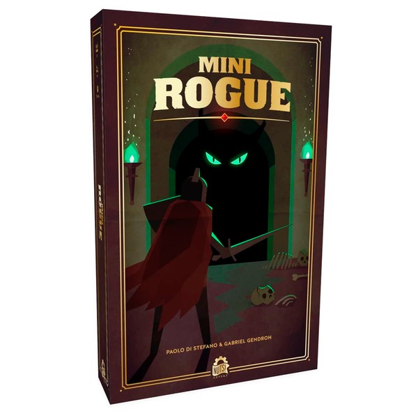 Mini Rogue – A Board Game by Ares Games 1-2 Players – Board Games for Family 30+ Minutes of Gameplay – Games for Family Game Night – for Kids and Adults Ages 12+ - English Version