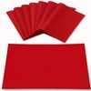 Rinpon Cloth Placemats Set of 8, Linen Type Fabric Placemats