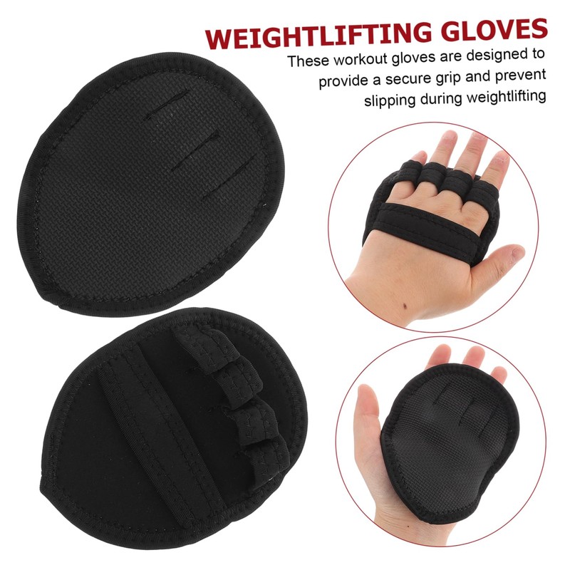 BESPORTBLE 1 Pair Grip Pads: Lifting Grips Gym Workout Gloves