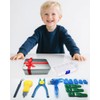 15PCS Remover Building Blocks Tool Kit - 3 PCS Brick
