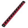 WORKPRO Magnetic Socket Organizer, 1/2-Inch Drive Aluminum Alloy Sockets Rail,