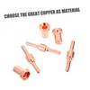 DOITOOL 80pcs Plasma Cutter Nozzle Kit Consumable Tips Torch Plasma