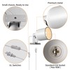 Aisilan Plug-in Wall Sconce Lighting, Adjustable Wall Light for Bedroom