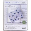 LECIEN Embroidery Kit Botanical Embroidery Series Daisy Tissue Case 843