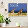 Giraffes - Lovely Giants of the African Savannah (Wall Calendar