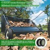 44985 Lawn Sweeper Wheel & Tire Complete Assembly Set Compatible