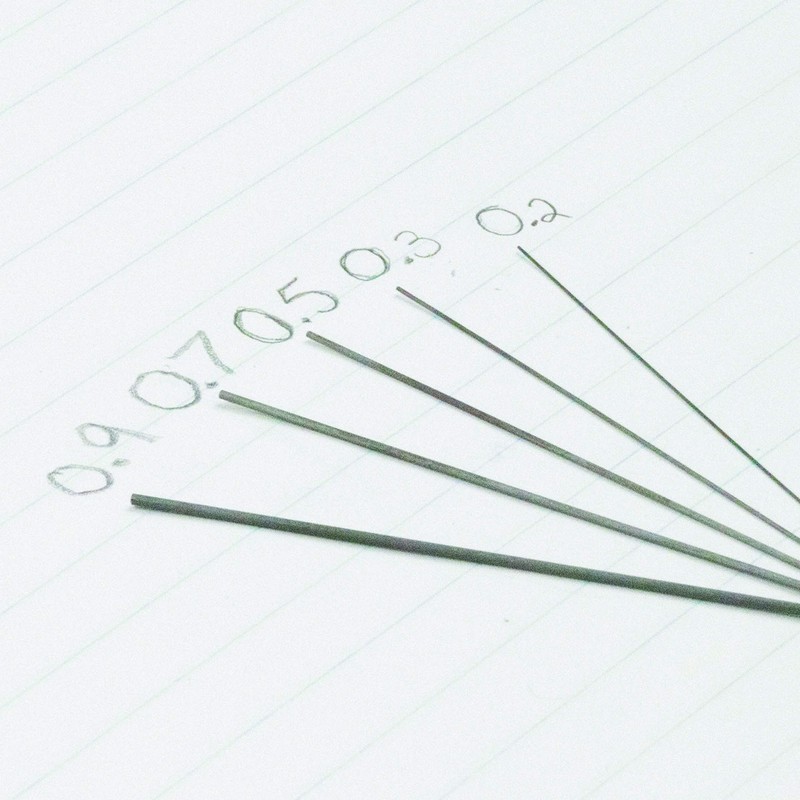 Pentel 0.9 mm B Ain Stein Refill Lead (Pack of