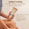 Jergens Natural Glow +Firming Self Tanner Body Lotion, Fair to