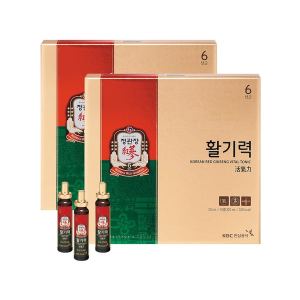 CheongKwanJang [Onsale] Vitality 20mlx16 bottles, 2 boxes (32 days worth)