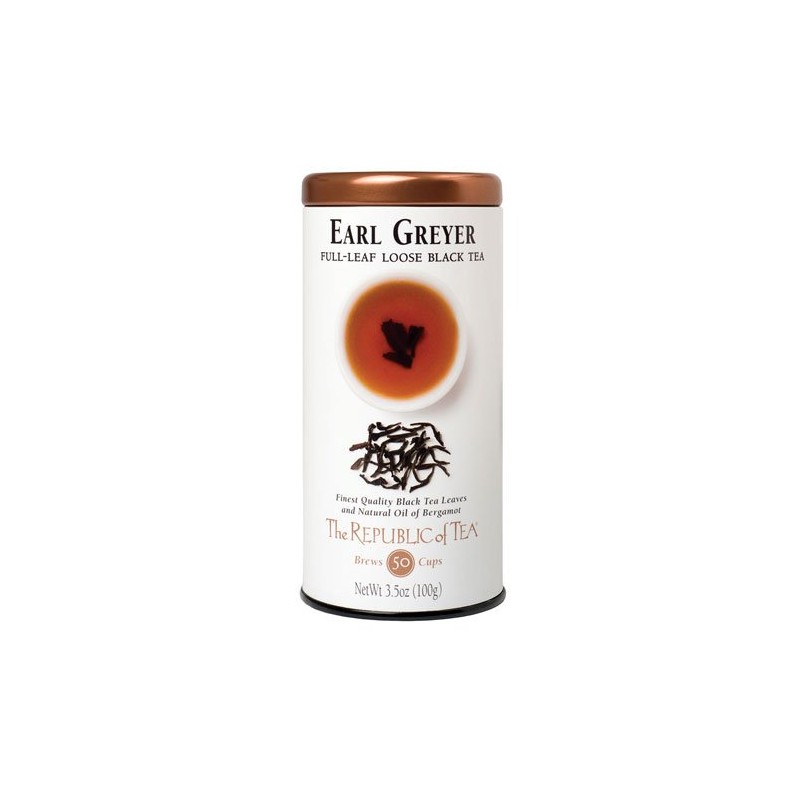Republic of Tea Earl Greyer Black, Full-Leaf, 3.5 oz