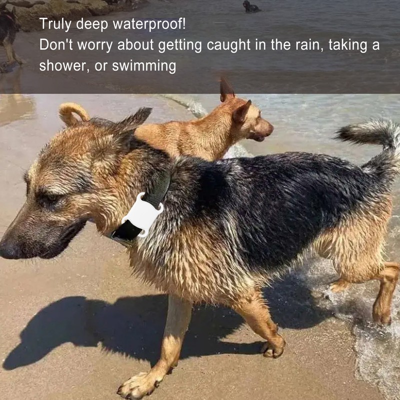 Pet GPS Locator Collar Waterproof Bluetooth Wireless Animal Tracking Device