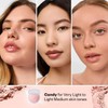 Kosas Polvo fijador y suavizante horneado Cloud Set Candy (rosa