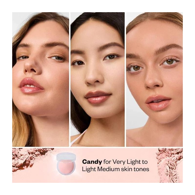 Kosas Polvo fijador y suavizante horneado Cloud Set Candy (rosa