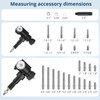 ALLmeter Dial Indicator Bore Gauge with 0.7"-6"/0.0005" Measuring Range Dial