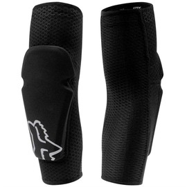 Fox Enduro Sleeve Elbow Guards - Black/Logo, XL/Pair Set Arm Pad Tough Padding Safety Safe Protector Protect Gear Body Trail Launch Unisex Bicycle Cycling Cycle Biking Bike MTB Downhill Ride