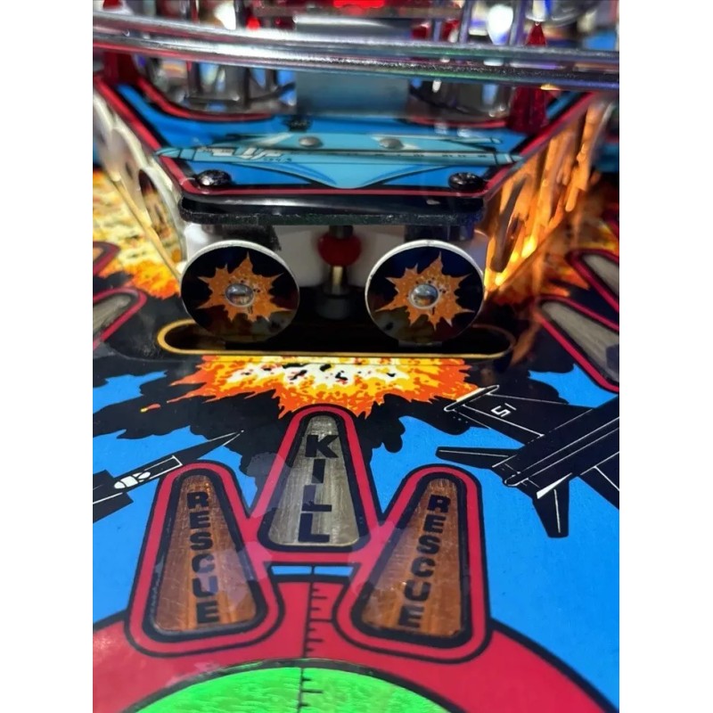Williams 1987 Williams “F-14 Tomcat” Pinball Machine Vinyl Drop Target
