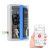 WeHere Key Lock Box Wall Mount, OTP/Fixed Password, APP Bluetooth/Wi-Fi,