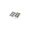 FK Tin Muffin Molds # 110 Cup 6 Pieces Bed in a Bag
