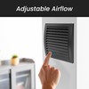 Repa Market Anthracite Adjustable Ventilation Grill - Louvered Air Vent