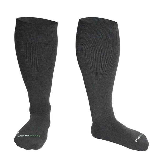 HOYISOX Big and Tall Compression Socks 20-30 mmHg, Comfortable Knee