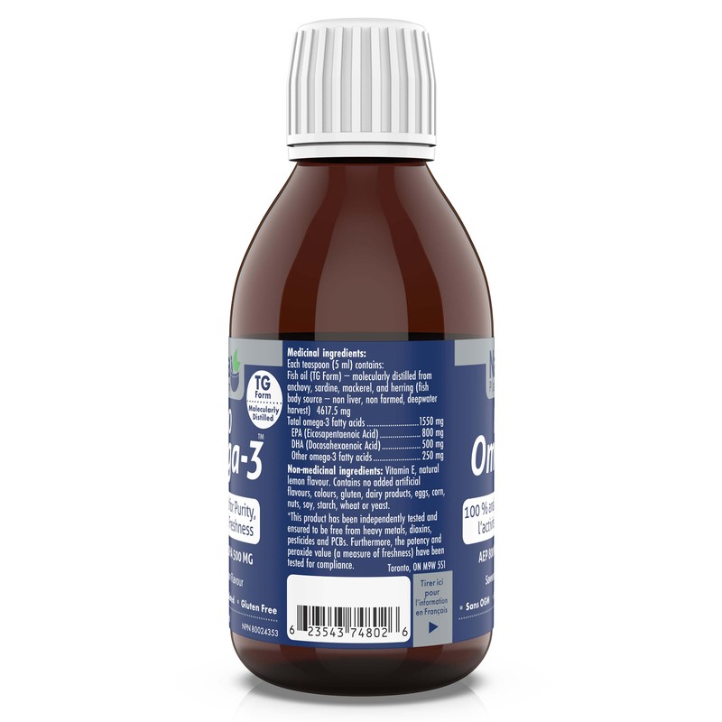 Naka Platinum PRO Omega-3 1550 mg 800 EPA 500 DHA