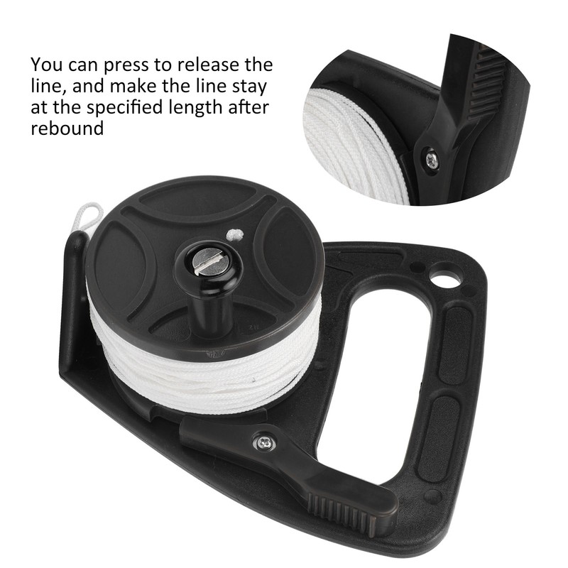 Diving Reels Dive Rope Spool Finger Reel Multi Purpose with