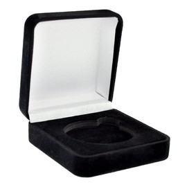 PinMart's Challenge Coin Medallion Black Velvet Presentation Box
