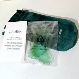 La Mer Cooling Eye Patch with Pouch, the Cooling Renewal Eye Gel Mask