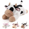 gnomantic Cow Weighted Stuffed Animals - 22 Inch 4.5 Pounds