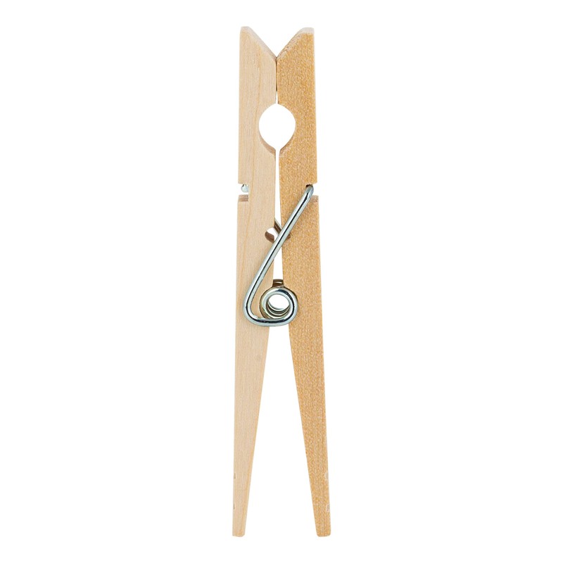 Laundry 360 Extra Large Wooden 100 Pack Clothespins