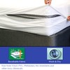 Greaton, Premium Zippered Mattress Protector with Breathable and Noiseless Feature,