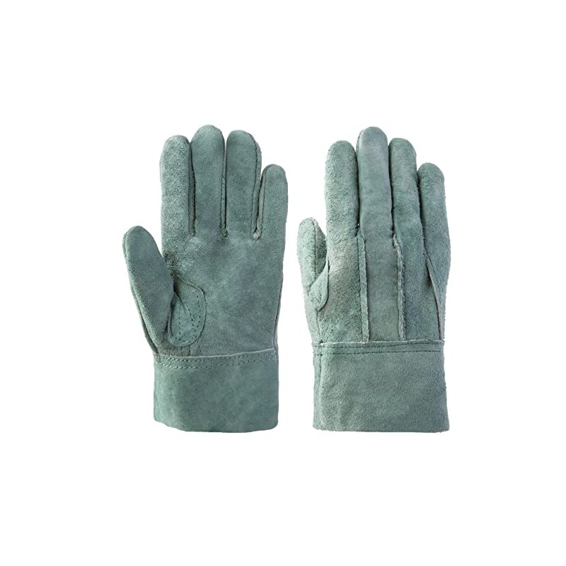 Fuji Gloves EX-680 Back Sewn Oil Leather Gloves, Natural Leather,