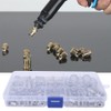165 Pcs Rivet Nut Stainless Steel 304 M3~M10 Pull Rivet